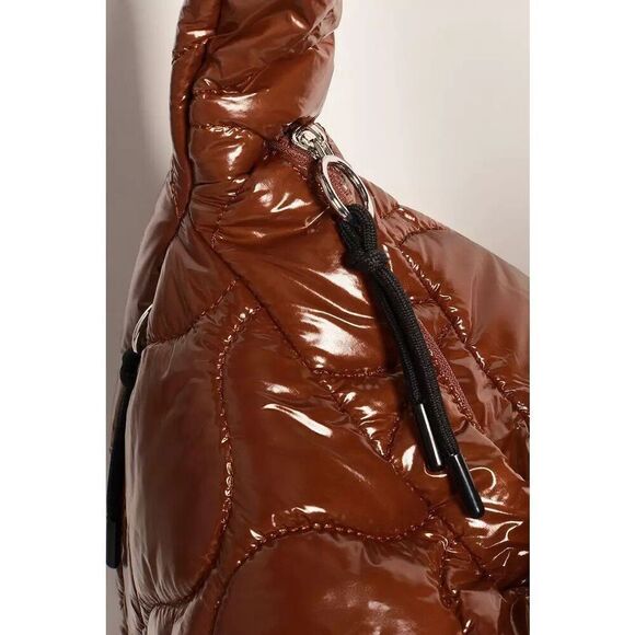 Free People Movement Surplus Shine Carryall Bag Purse Nutshell Brown NWT New - Picture 3 of 9